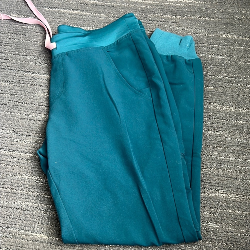 Figs Blue Jogger Scrub pants